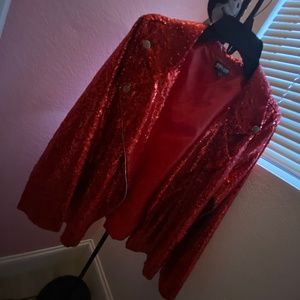 Jojo Siwa Red Glitter Jacket